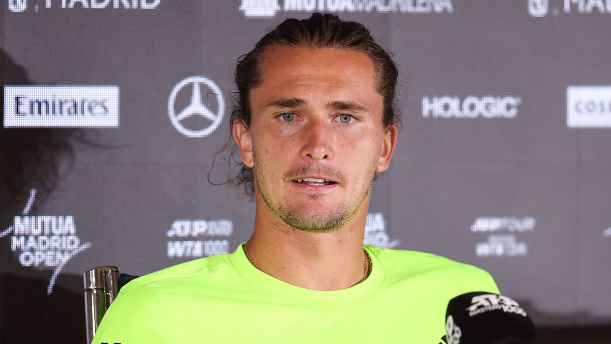 Tenis: "Quemado" - Alexander Zverev habla de forma baja