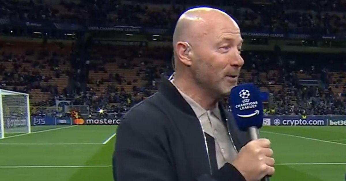 Alan Shearer resume el Inter contra el Barcelona perfectamente después