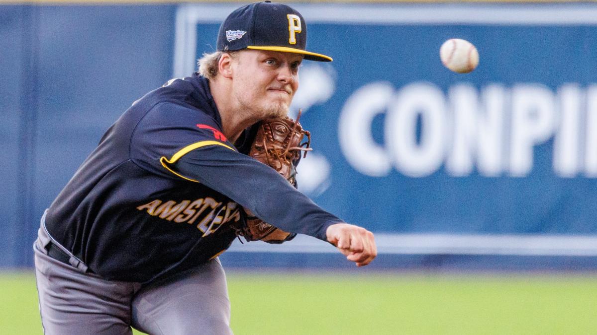 Béisbol: Pim Vijfvinkel de receptor a lanzador en Oranje