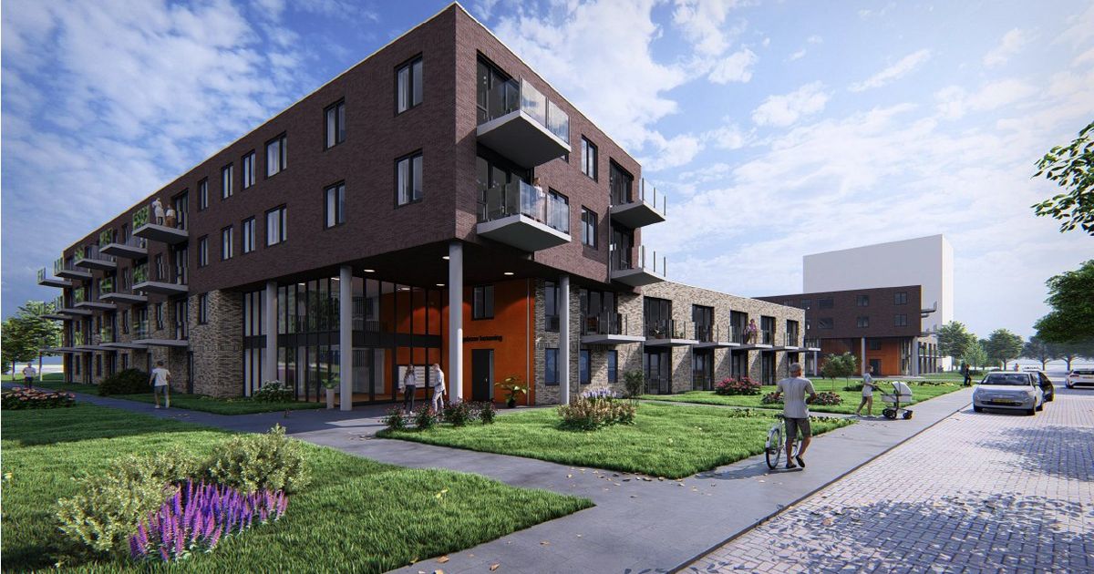 Lefier construye dos complejos con 66 apartamentos en Nicolaïflats Emmermereer