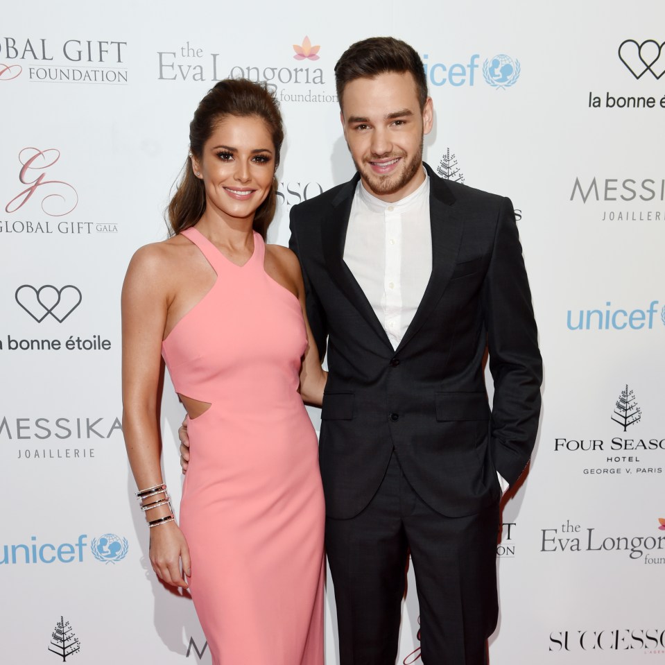 Cheryl y Liam Payne en la Gala Global Gift en París.