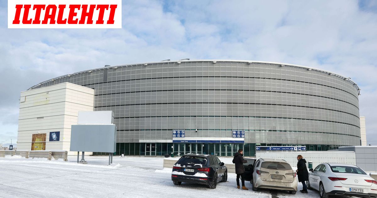 Sorpresa: en el fondo del "Hartwall Arena"