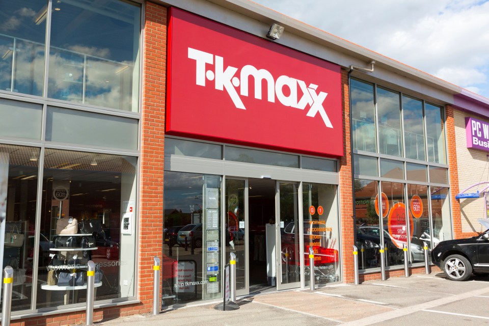 Entrada de la tienda TK Maxx.
