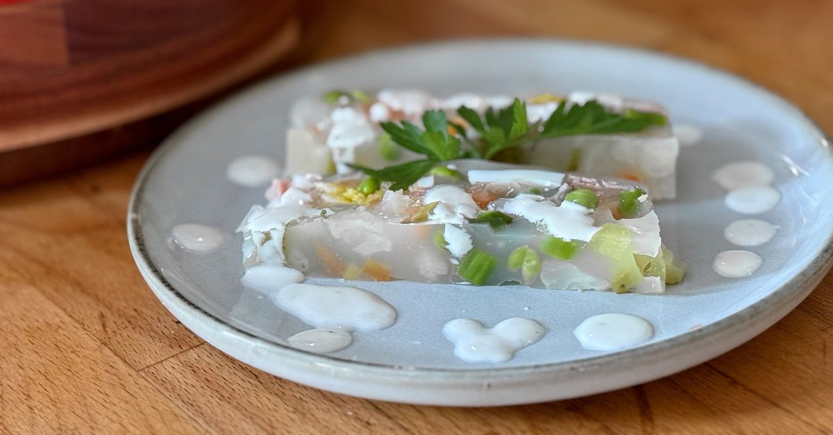 Verduras en formato de guisantes