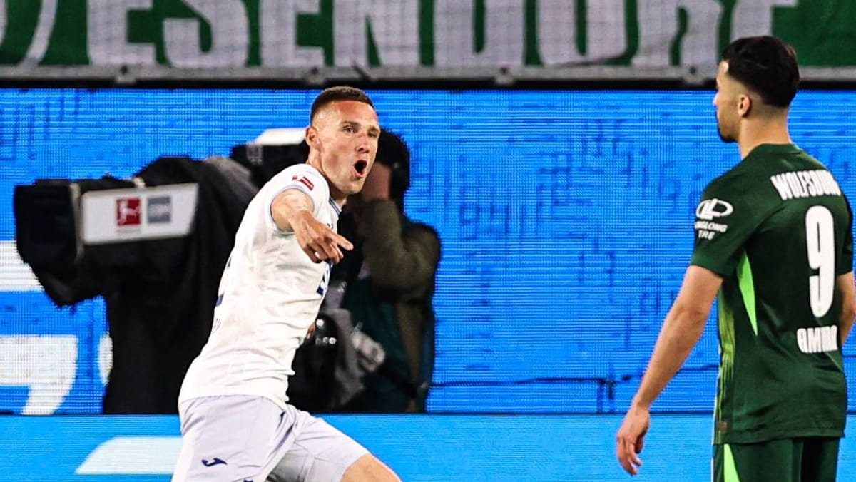 Bundesliga: Remis en Wolfsburg - TSG tiene un descenso casi
