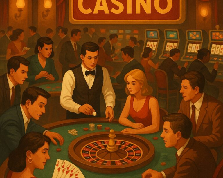 Todos pueden ver la escena del casino, pero tienes la