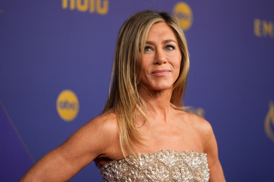 Jennifer Aniston en los premios Primetime Emmy.