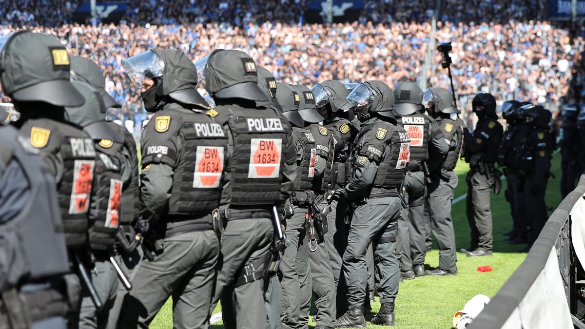 3. Liga: Dynamo Dresden vs. Mannheim - Los fanáticos aseguran