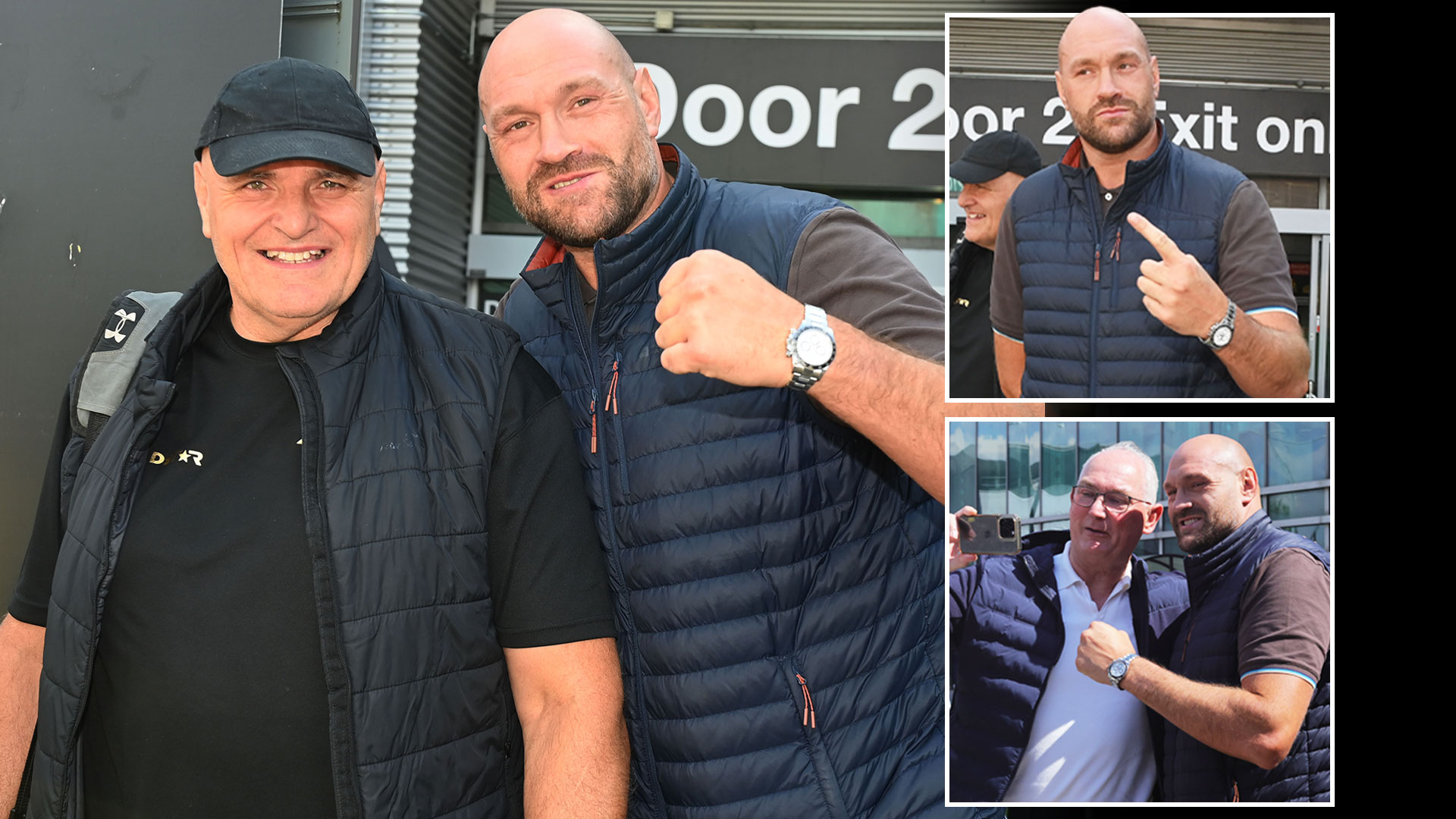 Tyson Fury Jets regresa al Reino Unido con papá John