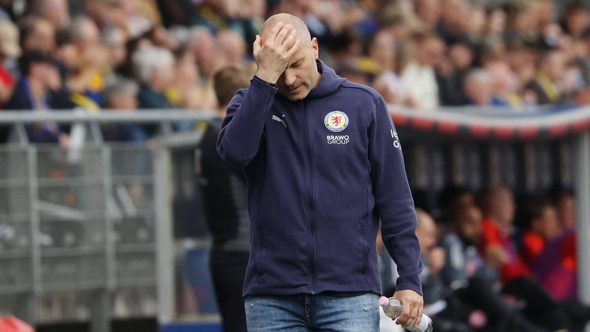 Eintracht Braunschweig: Horror medio tiempo en Elversberg-Scherning reacciona