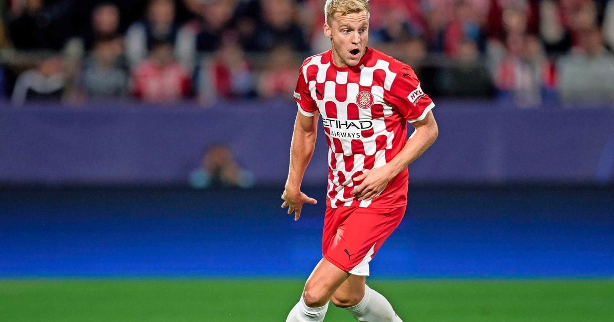 Malentendido sobre la lesión Donny Van de Beek: Girona pone