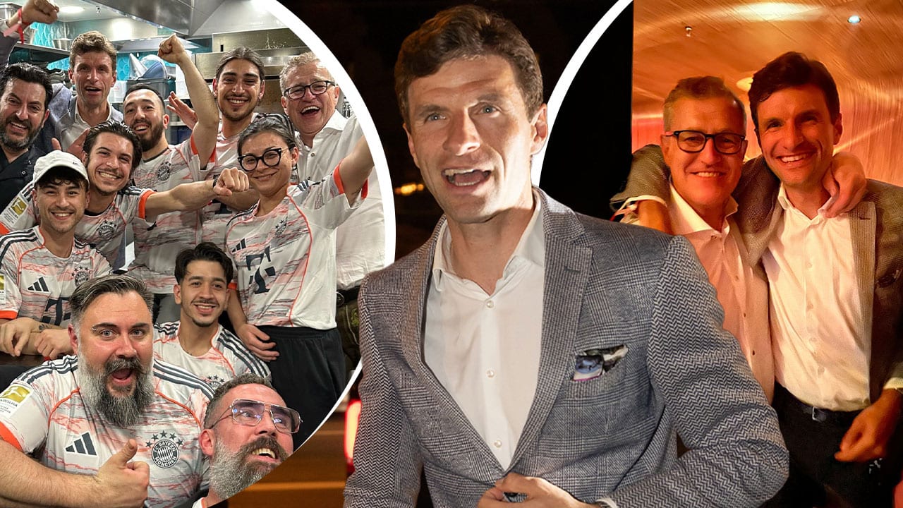 El protocolo de fiesta de la Kompany solo de celebraciones