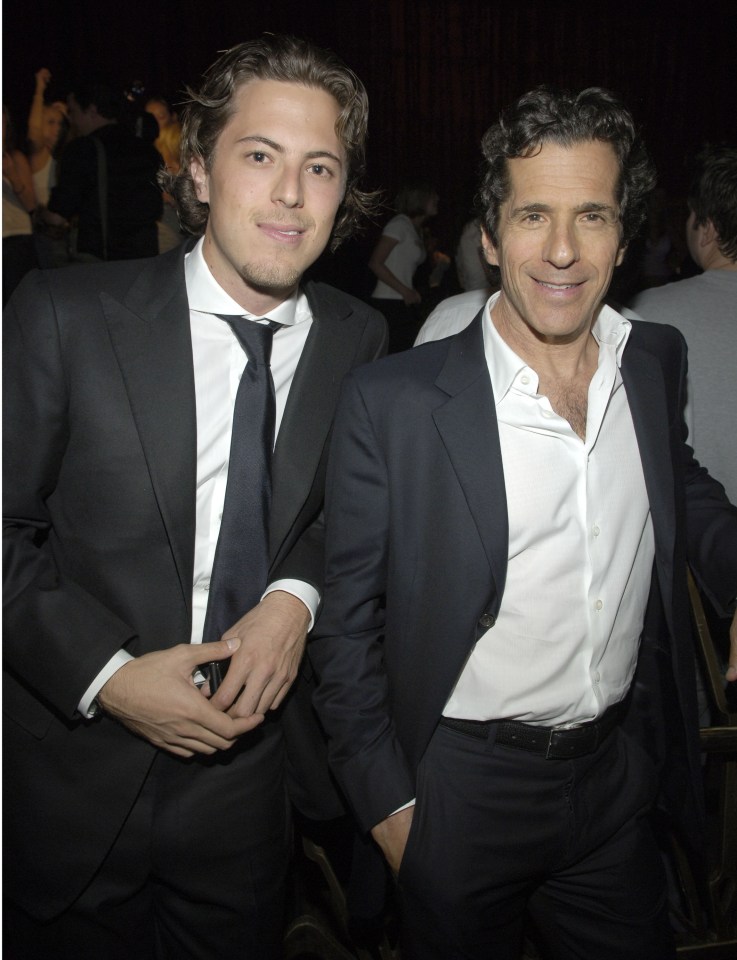 Harry Morton y Peter Morton en un evento.
