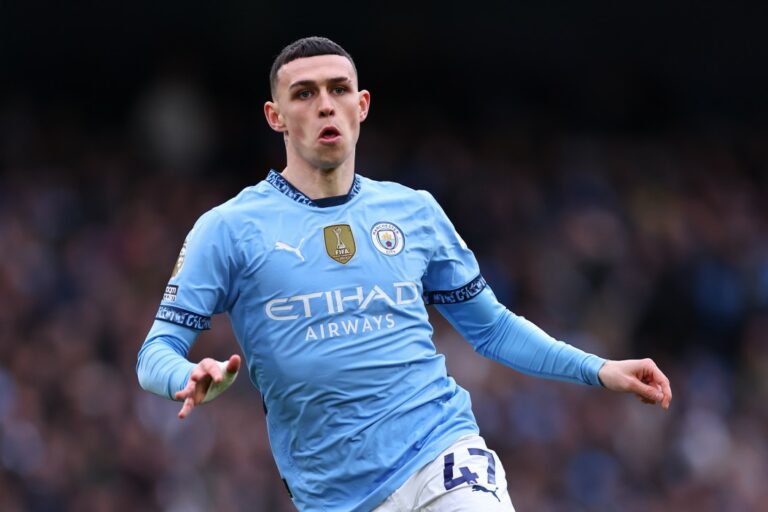 Man City Ace Phil Foden en shock después de valiente
