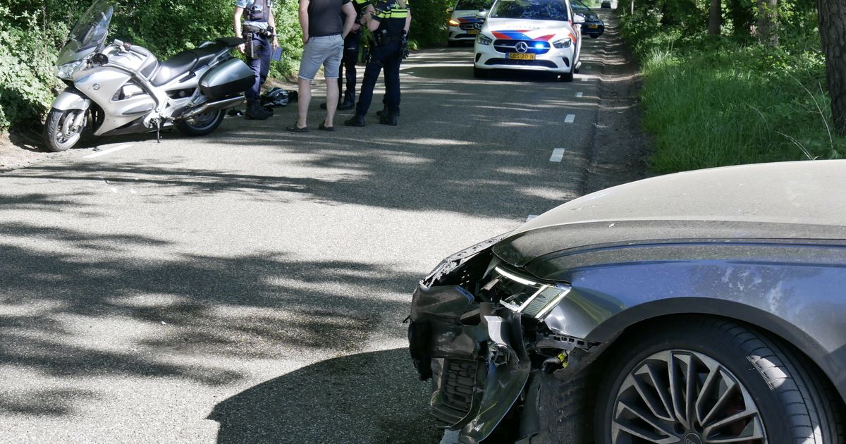 Motociclista herido en accidente en Ruinerwold