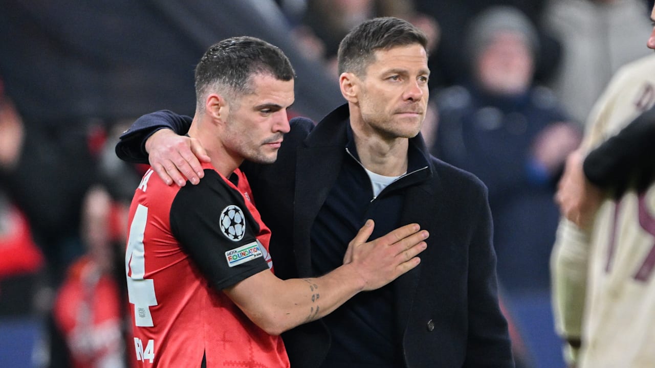 "Usted nos inspiró" - La emoción de Xhaka se desprende