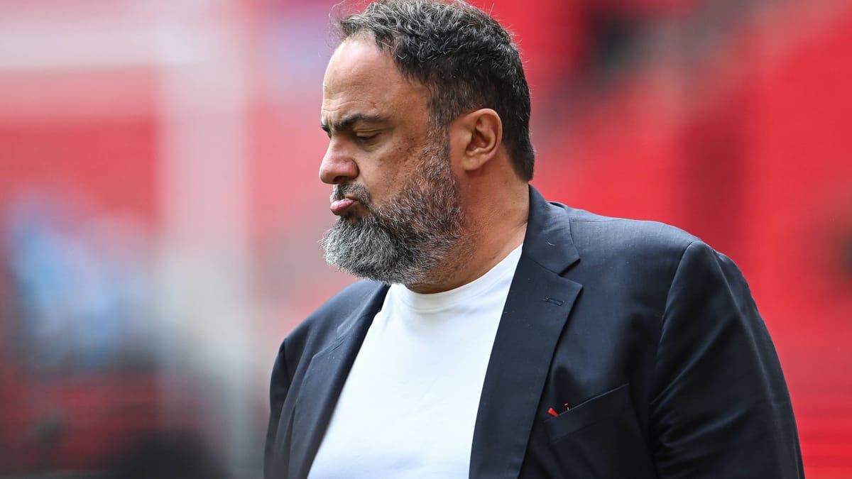 Premier League: el jefe de Nottingham, Marinakis, regaña la hierba