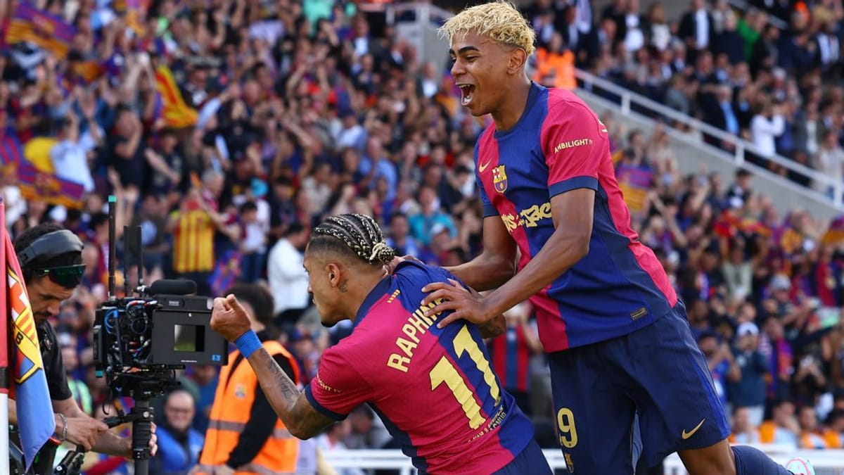 CLÁSICO: Barcelona gana gafas de siete goles contra el Real