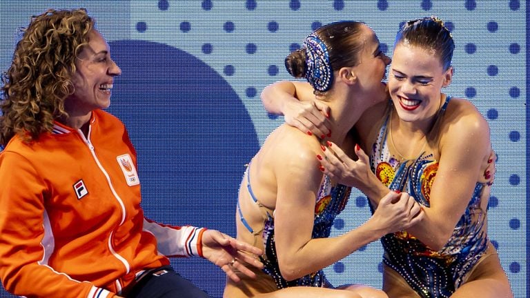 Noortje y Bregje de Brouwer (Foto: ANP / Iris van den Broek).