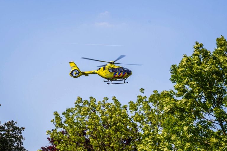 También se llamó a un helicóptero de trauma (Foto: Agencia de noticias Heitink).