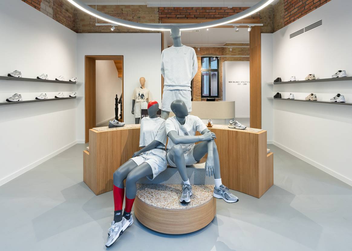 New Balance con un nuevo concepto de tienda en Berlín New Balance con un nuevo concepto de tienda en Berlín
