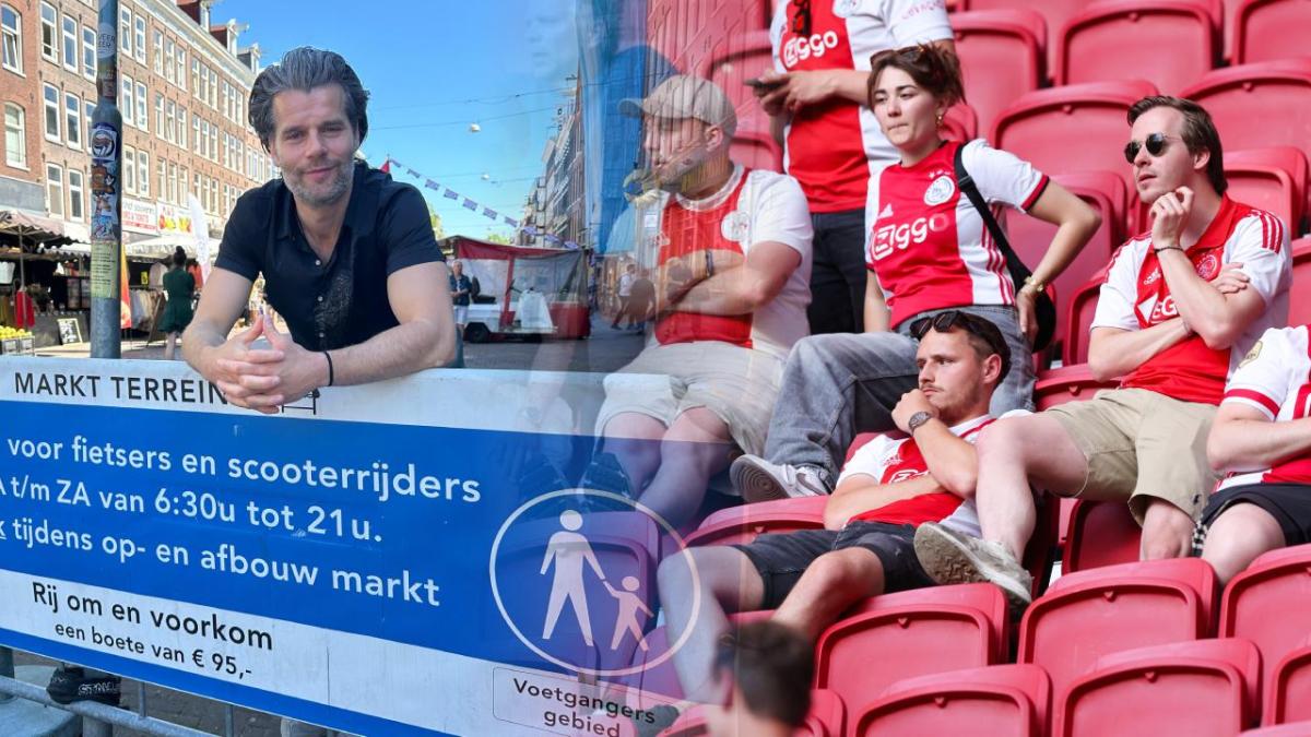 La frustración se sintió en Amsterdam Albert Cuyp después de