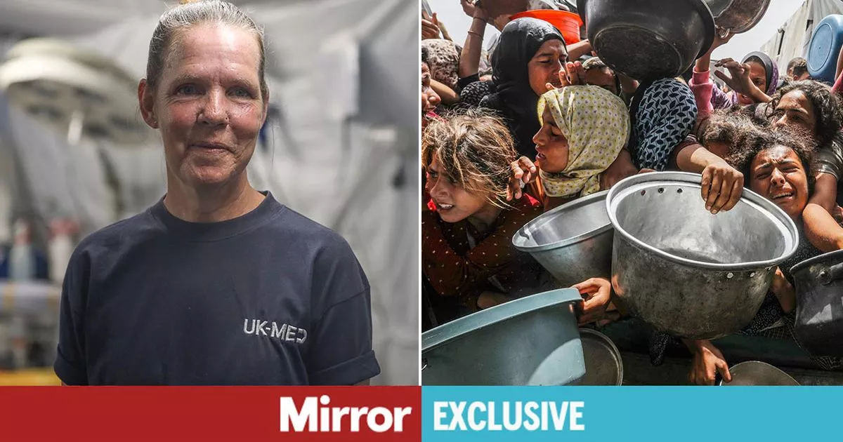 "Soy una enfermera británica en Gaza, las familias me ruegan