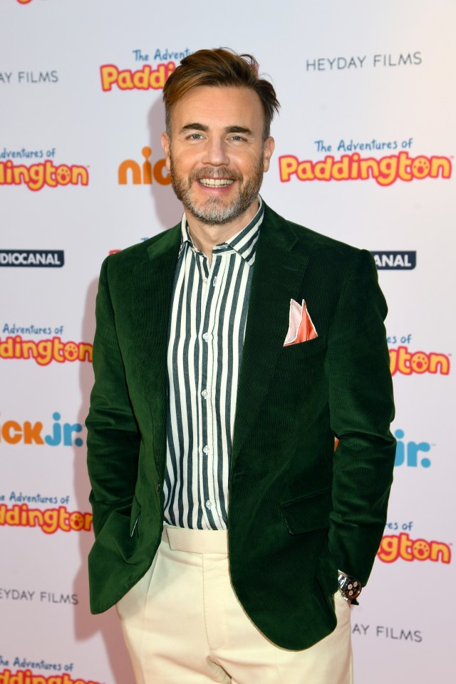 Gary Barlow en el estreno de Paddington 2.