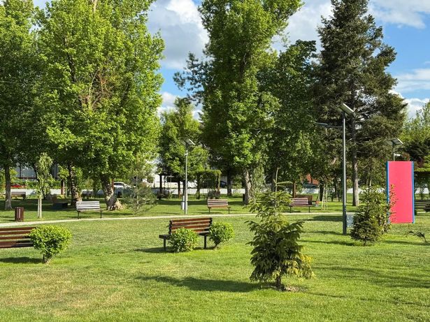 Un parque en la capital de la región Alejandría 