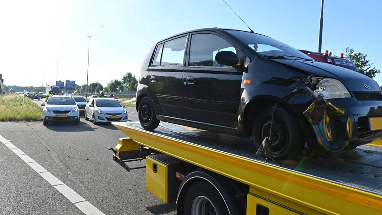 Múltiples accidentes en A58 conducen a atascos de tráfico considerables