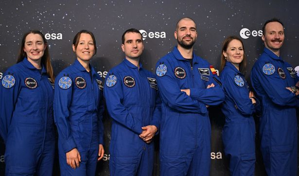 Graduados de Astronautas de la Agencia Espacial Europea