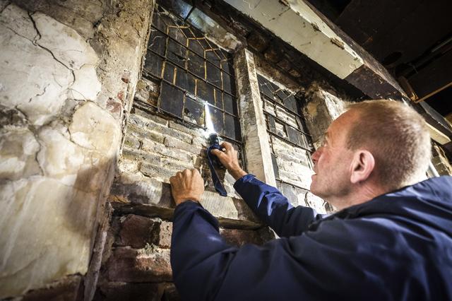Hallazgo único durante la renovación en Groningen. Wilko (59): 'Si