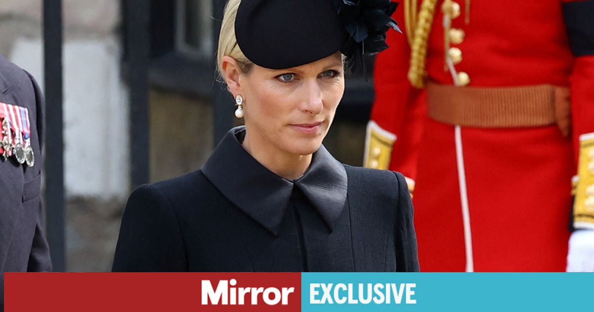 Zara Tindall sufrió un enorme error en el funeral de