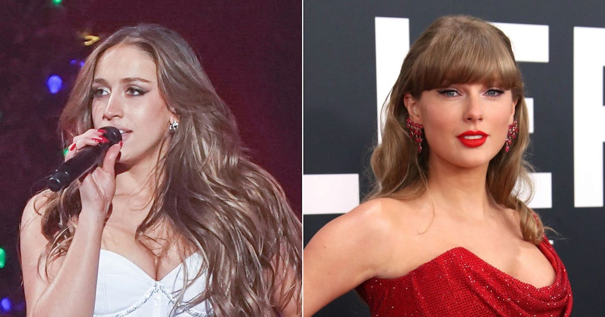 Tate McRae acaba de cubrir a Taylor Swift en la