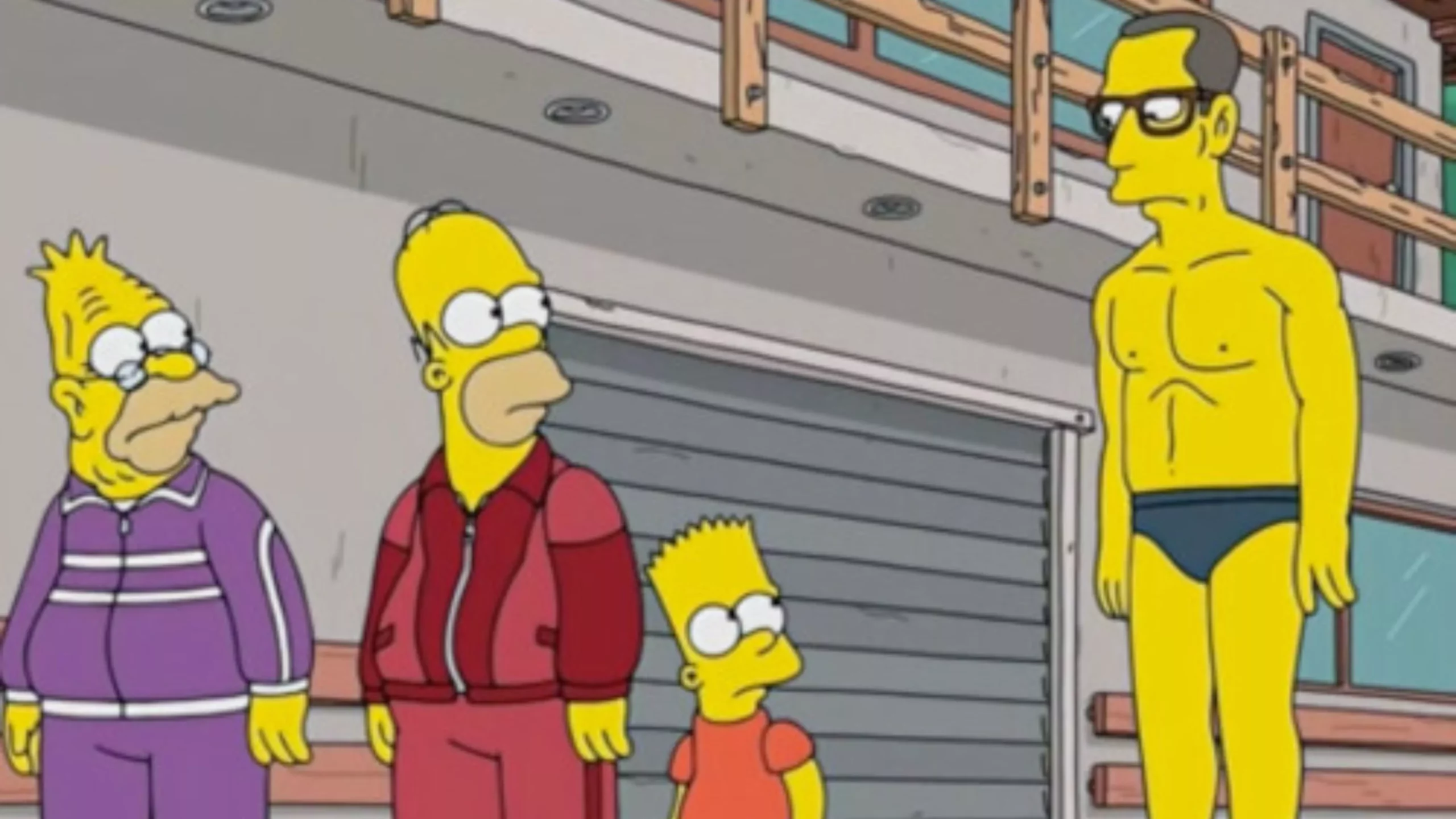 Obtener personajes antiguos "Simpsons" (originales) en la serie