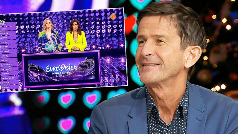 Cornald Maas habla en Songfestival para su turno: "¡Mantén la