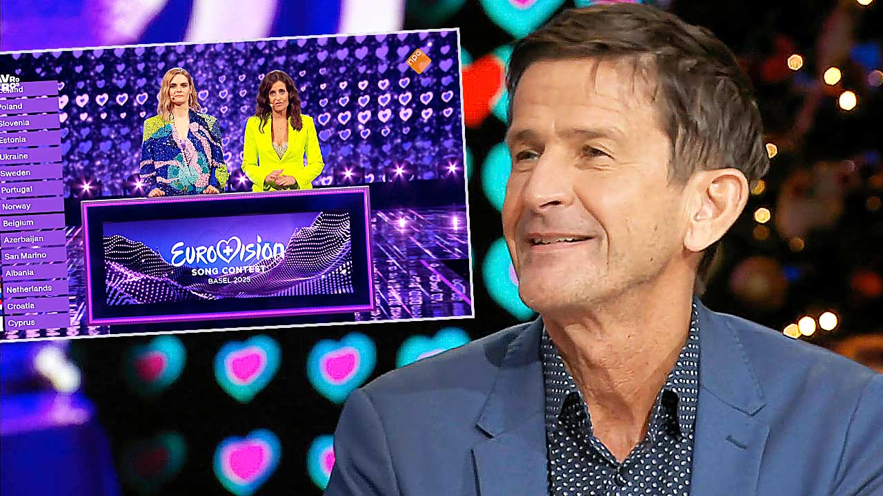 Cornald Maas habla en Songfestival para su turno: "¡Mantén la