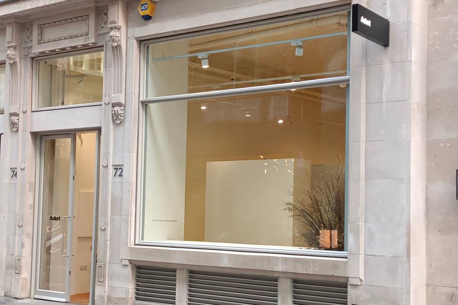 Londres Calling: Asket abre la primera tienda insignia fuera de