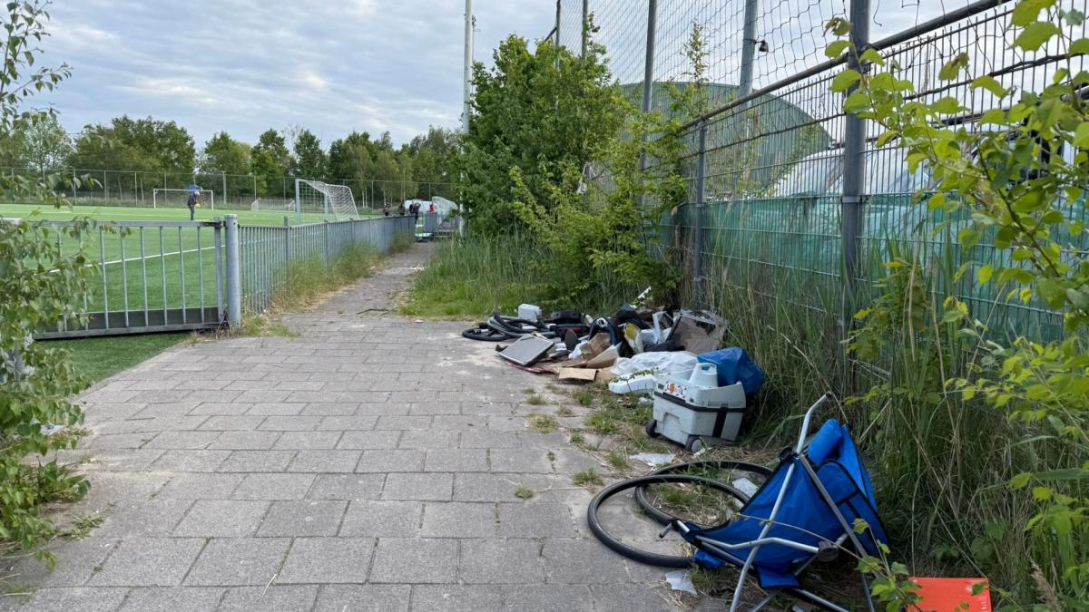 'Litter' en Sportpark Spieringhorn: trabajadores sexuales, caca de perros y