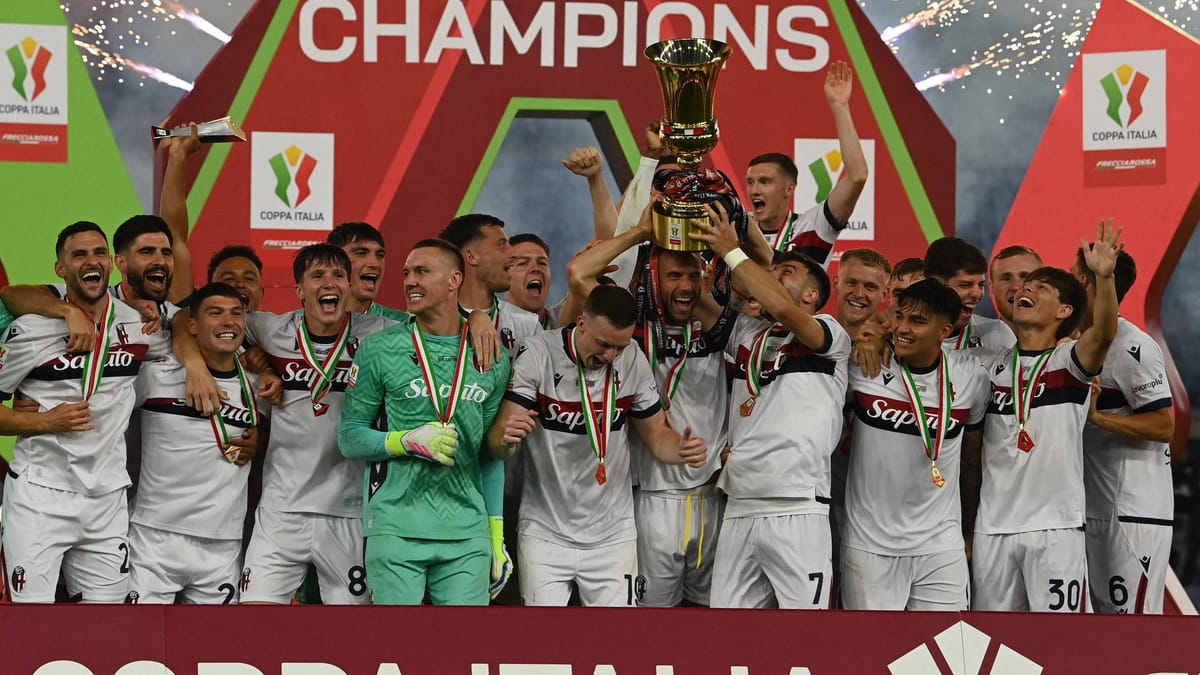 Italia: FC Bolonia gana el trofeo contra AC Milan