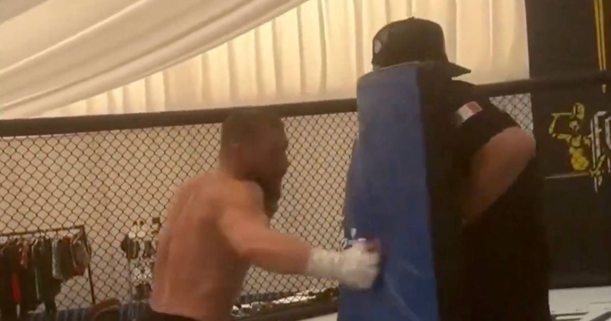 El último metraje de entrenamiento de Conor McGregor tiene a