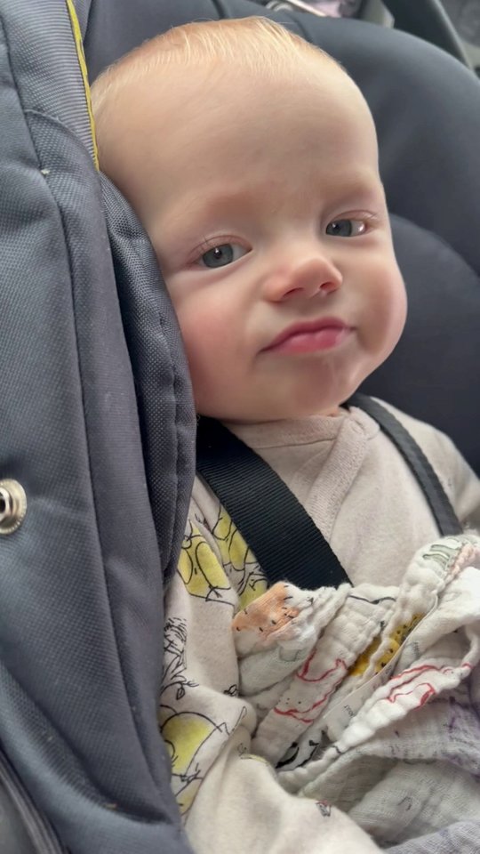 Foto de Archie Squire, un niño de un año.