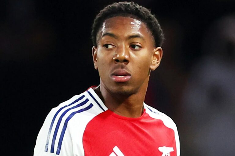 Los fanáticos del Arsenal desconcertaron como Lewis-Skelly es derrotado por
