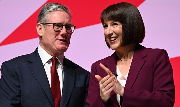 Primer Ministro Keir Starmer y canciller Rachel Reeves