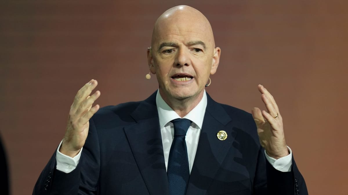 Gianni Infantino: el presidente de la FIFA es criticado