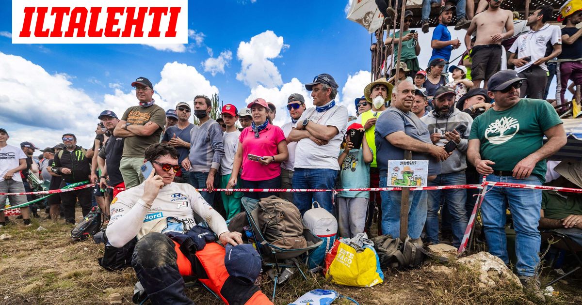 La estrella del rally del campeonato mundial se fue a