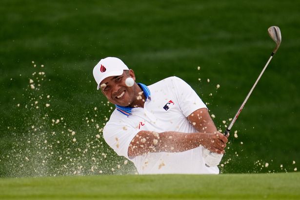 Jhonattan Vegas durante la segunda ronda en el PGA de EE. UU.