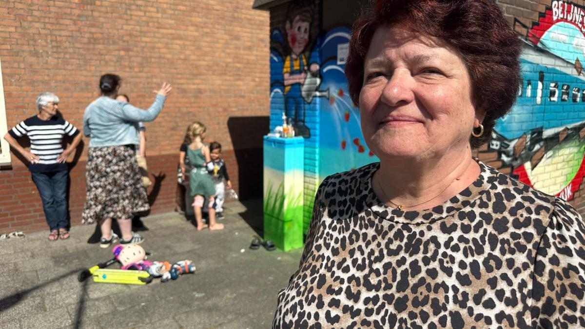 Gracias a Marlies, el vecindario de Beverwijk tiene un cambio
