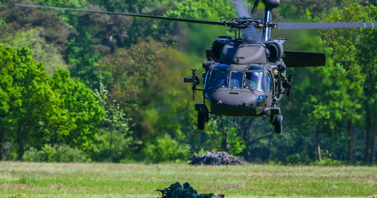 En la imagen: Ejército Ejercicio Falcon Spring en la provincia