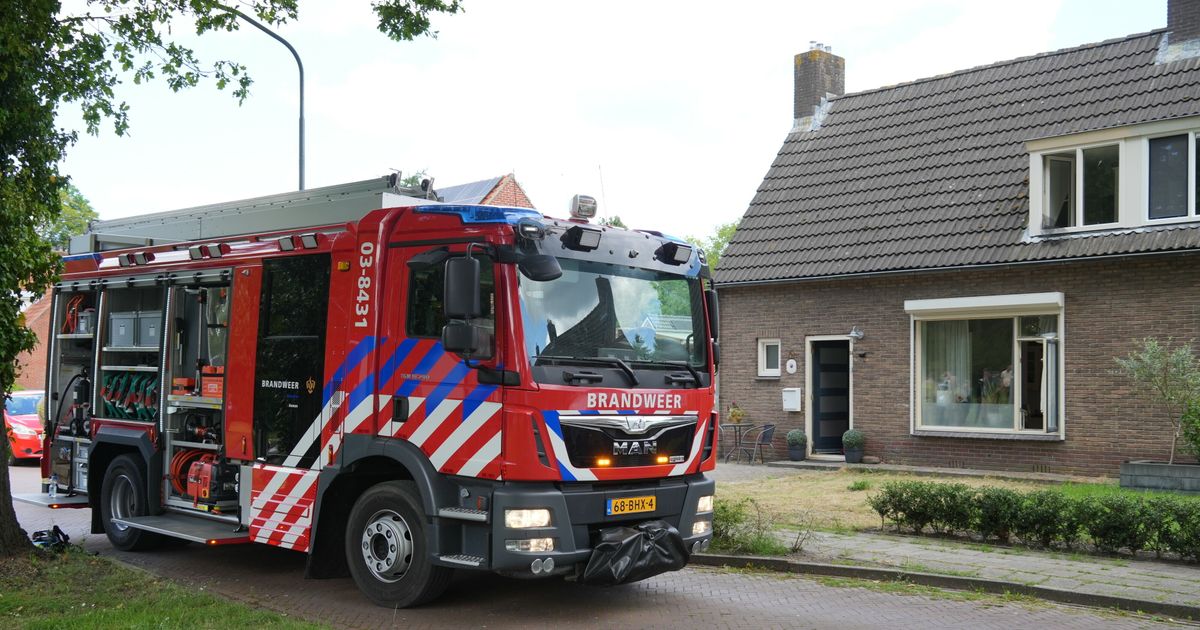 Víctima en un incendio de la casa en Zuidlaren